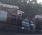 Accident pe drumul dintre 23 August şi Olimp FOTO Carina Toma