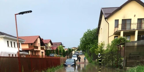 cluj inundatii . foto isu