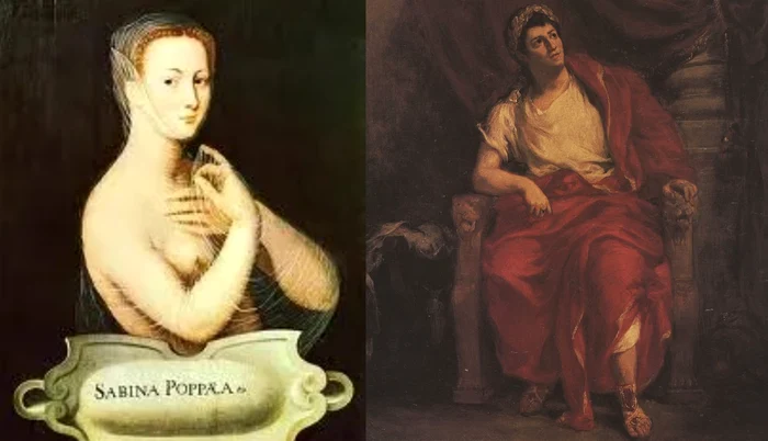 Poppaea Sabina, amanta şi a doua soţie a împăratului Nero