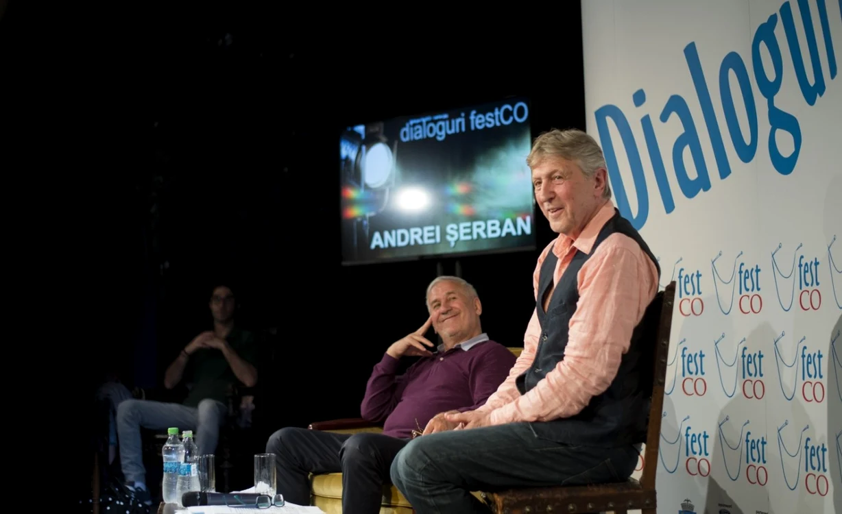 George Mihăiţă, alături de Andrei Şerban la dialogurile festCO
