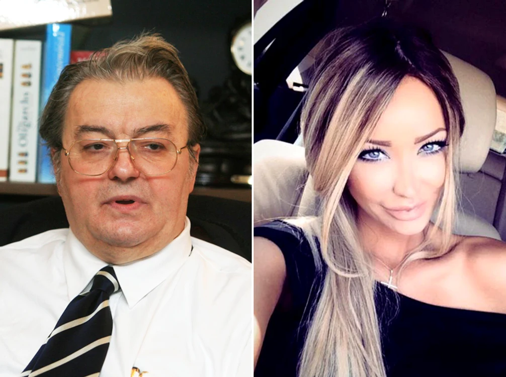 Corneliu Vadim Tudor şi Bianca Drăguşanu s-au ţinut de glume la întâlnirea lor de pe micul ecranFoto: Click!/arhiva personală