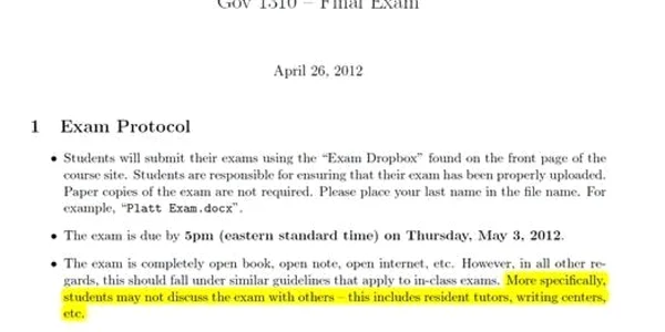 examen guvernare harvard