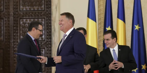 Victor Ponta - Klaus Iohannis - Ludovic Orban Inquam Photos / Octav Ganea
