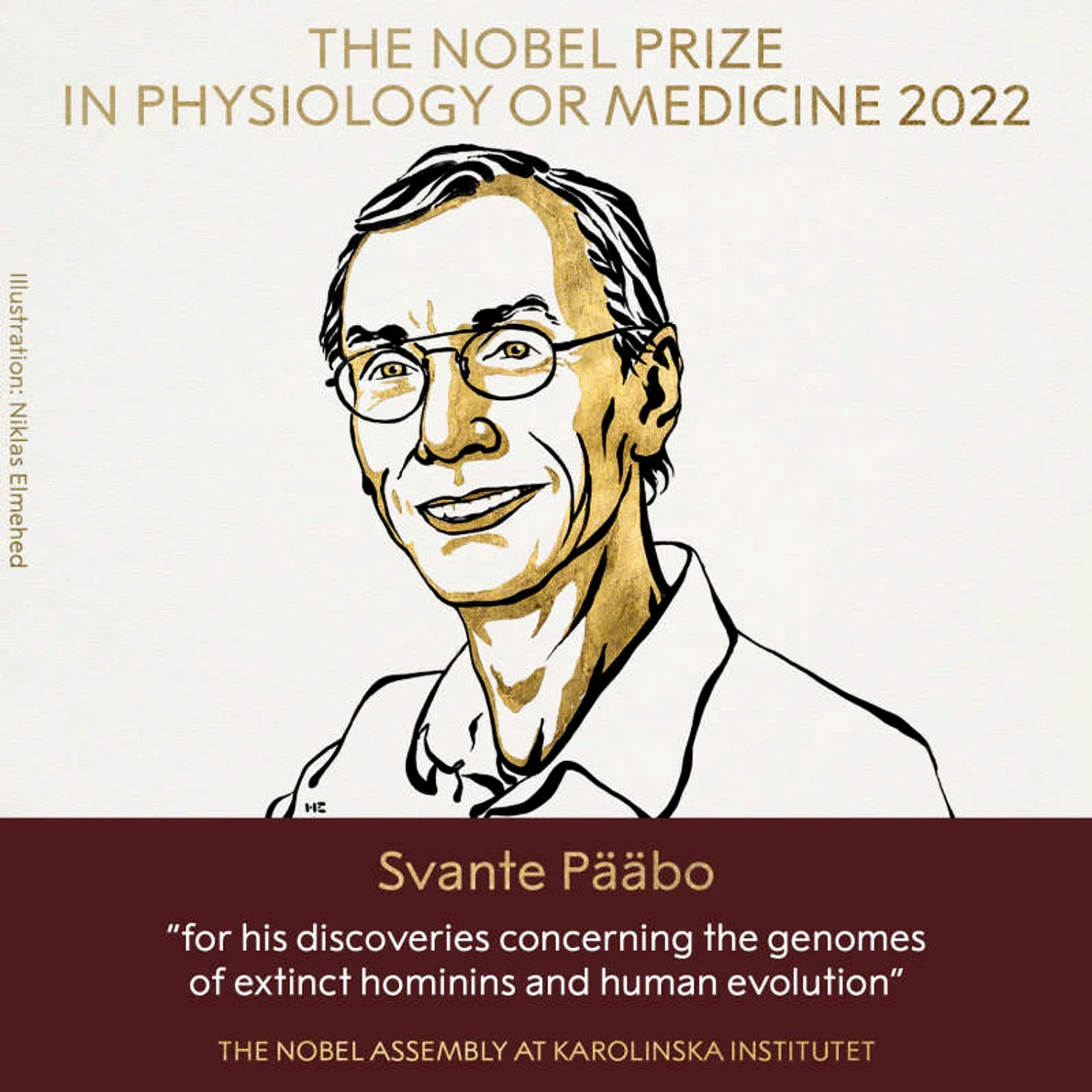 svante paabo nobel medicina 2022