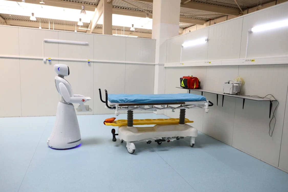 Roboții au avantajul că nu au nevoie de echipament de protecție