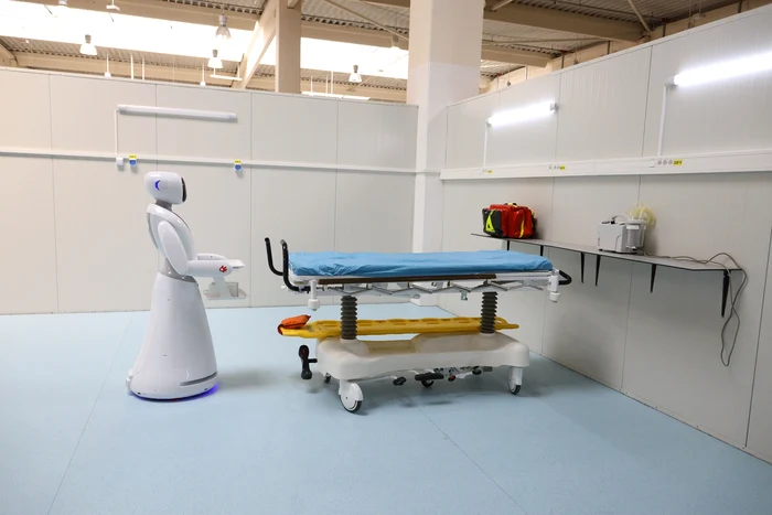 Roboții au avantajul că nu au nevoie de echipament de protecție