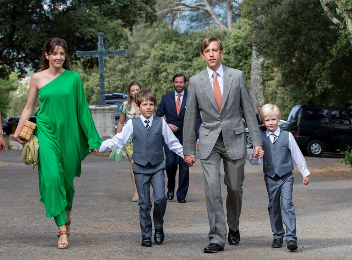 Divorţul din casa de Luxembourg dintre prinţul Louis şi Tessy îi afecta pe cei doi copii ai lor, Gabriel şi NoahFoto: GuliverGetty Images