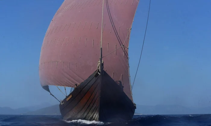 Vasul „Saga Farmann” (© Facebook / Vikingskipet Saga Farmann)
