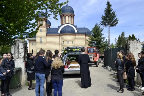 Andrei Cobuz a fost înmormântat în Cimitirul Sărata