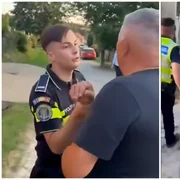 politist atacat caras severin foto colaj captura vid png