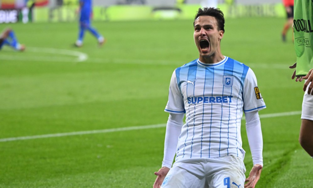 Universitatea Craiova - Inter D'Escaldes, 3-1. Oltenii au făcut spectacol în Andorra și au bifat prima victorie în Conference League