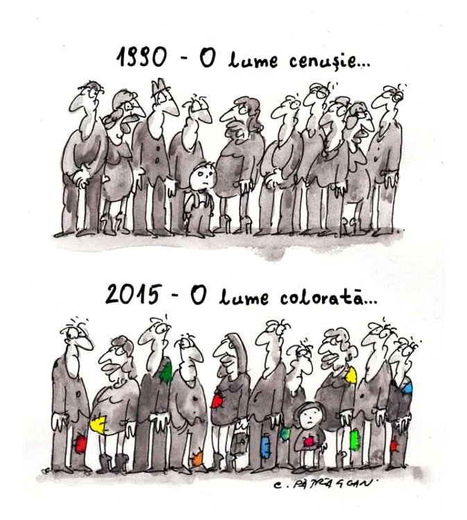 Patrascan 1 caricatură de Costel Pătrăṣcan