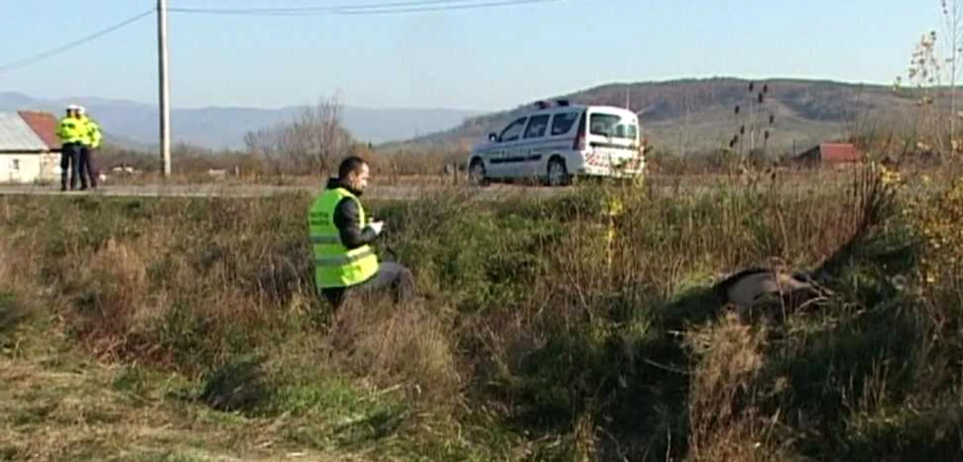 Accidentul a avut loc pe DN 67, în zona Bengeşti