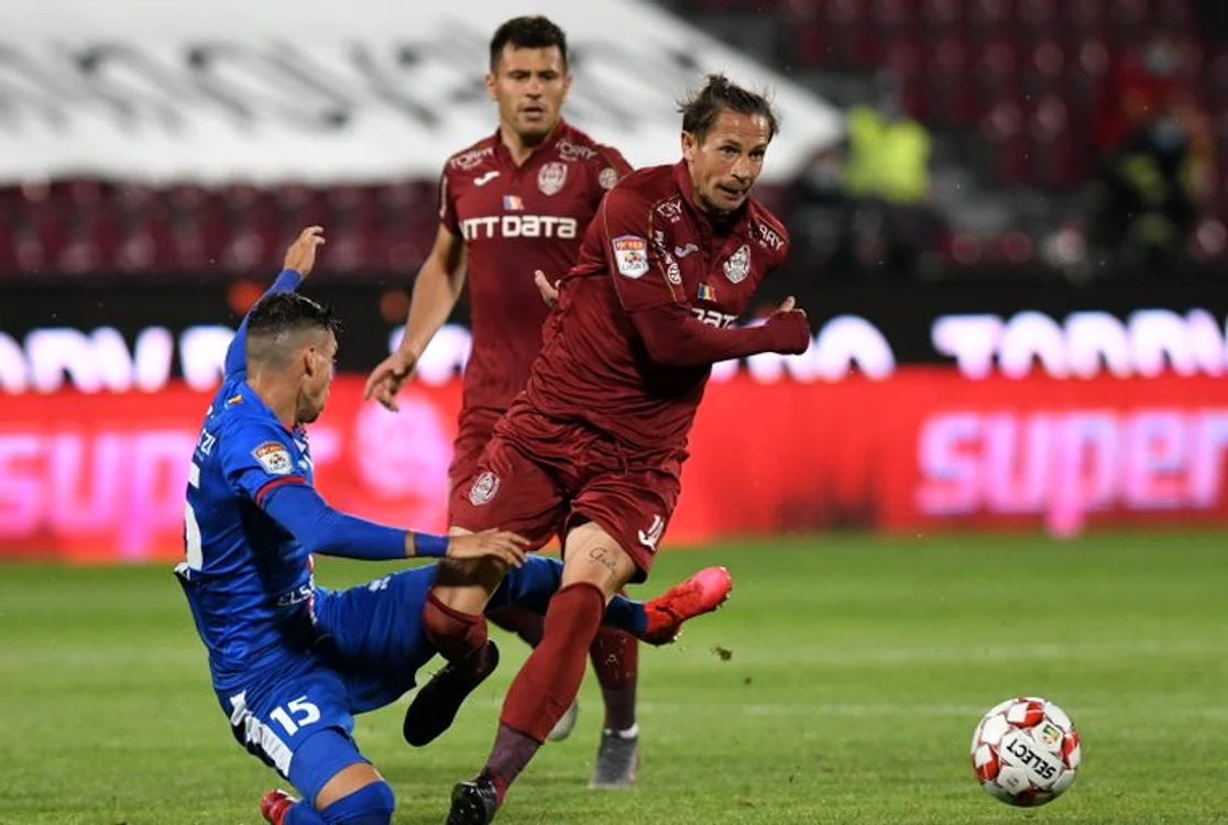 
    Ciprian Deac a marcat golul victorieiFOTO: Sportpictures.eu  