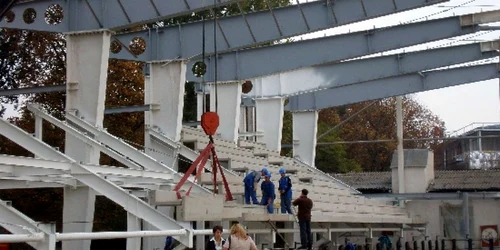 Lucrările la patinoar vor fi finalizate în decembrie foto Arhivă