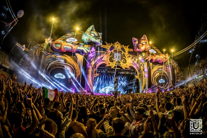 Imagine de la ediţia din 2018 a festivalului  FOTO: Untold 2018