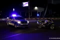 Masina si motocicleta de politie in trafic seara   Foto Daniel Guță ADEVĂRUL JPG