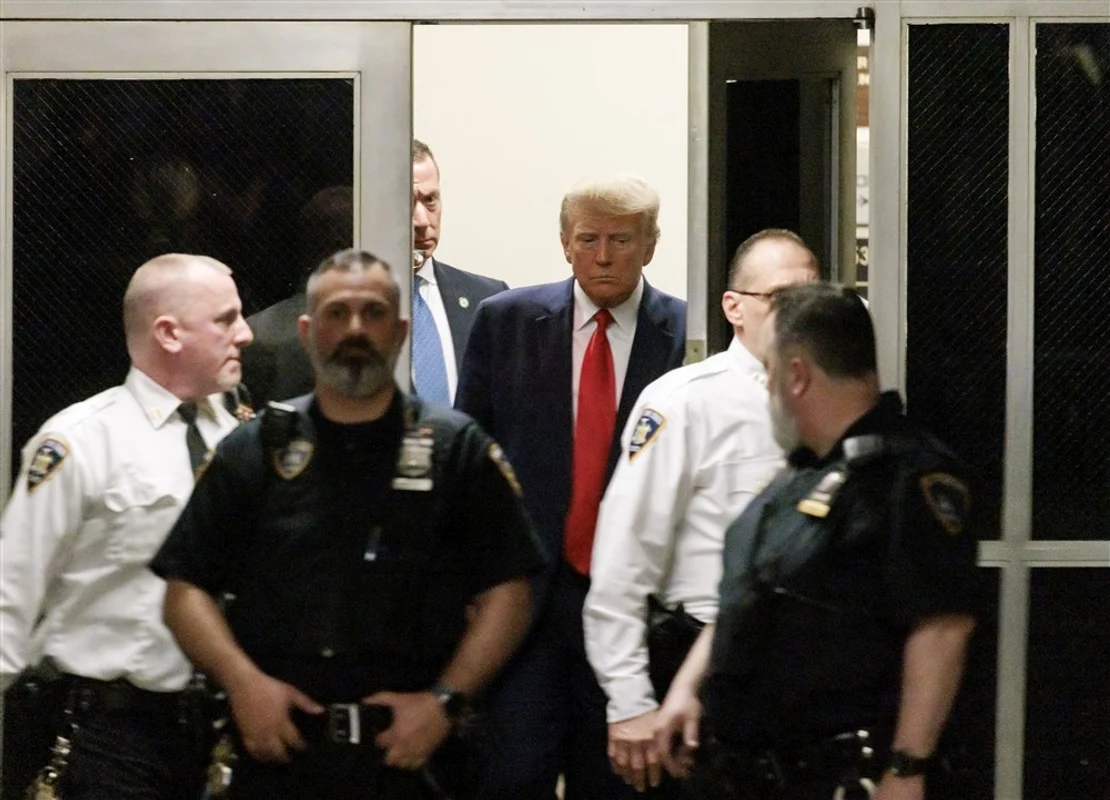 Donald Trump pus sub acuzare 4 aprilie 2023 foto EPA EFE 2 jpg