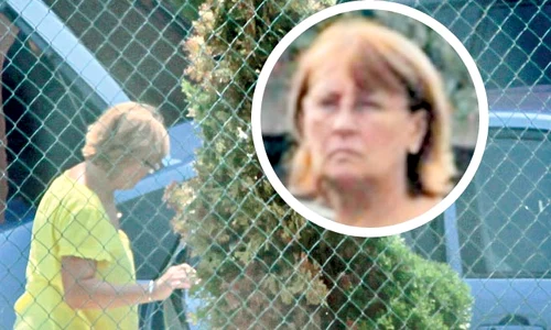 Fotoreporterii Click! au  surprins o ieri la Izvorani  pe mama Mihaelei jpeg