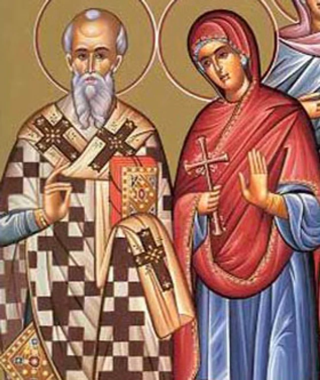 Icoana Sfinţiilor mucenici Zenovie şi Zenovia creştinortodox.ro