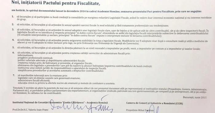 pactul fiscal