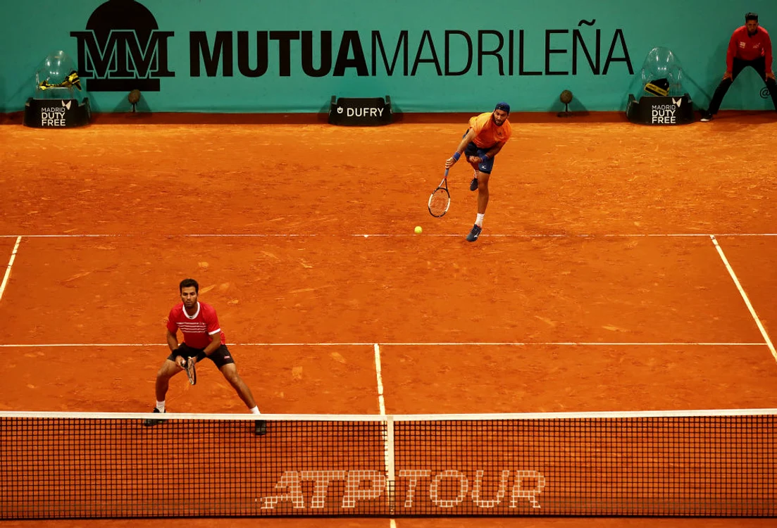 Perechea Horia Tecău-Jean-Julien Rojer s-a calificat în finala probei de dublu a turneului de la Madrid.Foto: Getty
