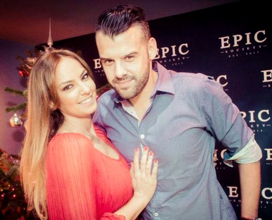 Roxana Ionescu, fericită alături de iubitul ei, Tinu Vidaicu