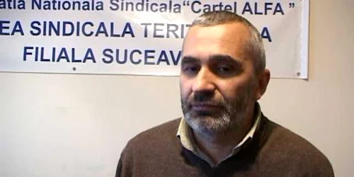 Traian Pădureţ, liderul sindical Cartel Alfa