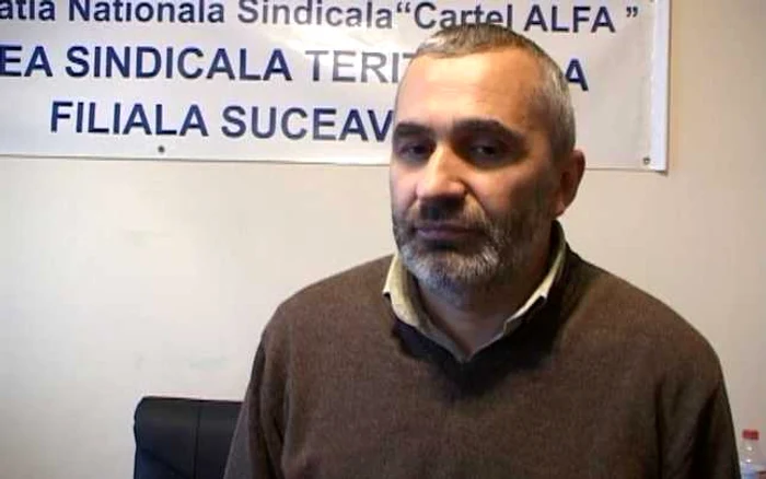 Traian Pădureţ, liderul sindical Cartel Alfa