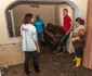 Ana, la inundațiile din Galați FOTO: Habitat for Humanity România