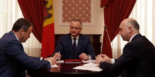 igor dodon pavel filip andrian candu foto igor dodon via facebook