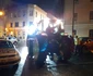 Protestul tractoriștilor în centrul Timișoarei FOTO Ștefan Both