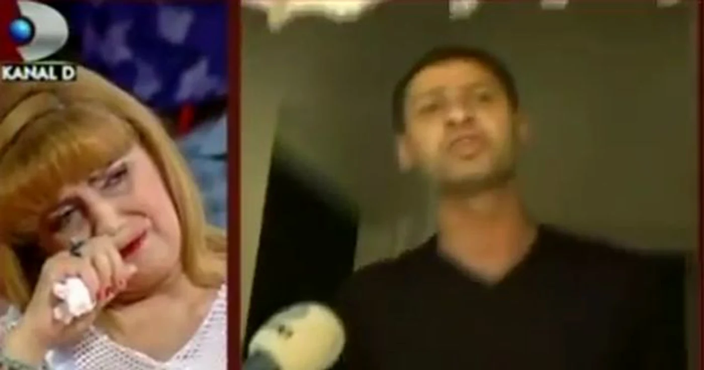 
    Ileana Ciuculete și Mugurel, fiul ei  