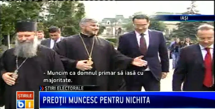 Dialogul dintre preot şi liderii USL