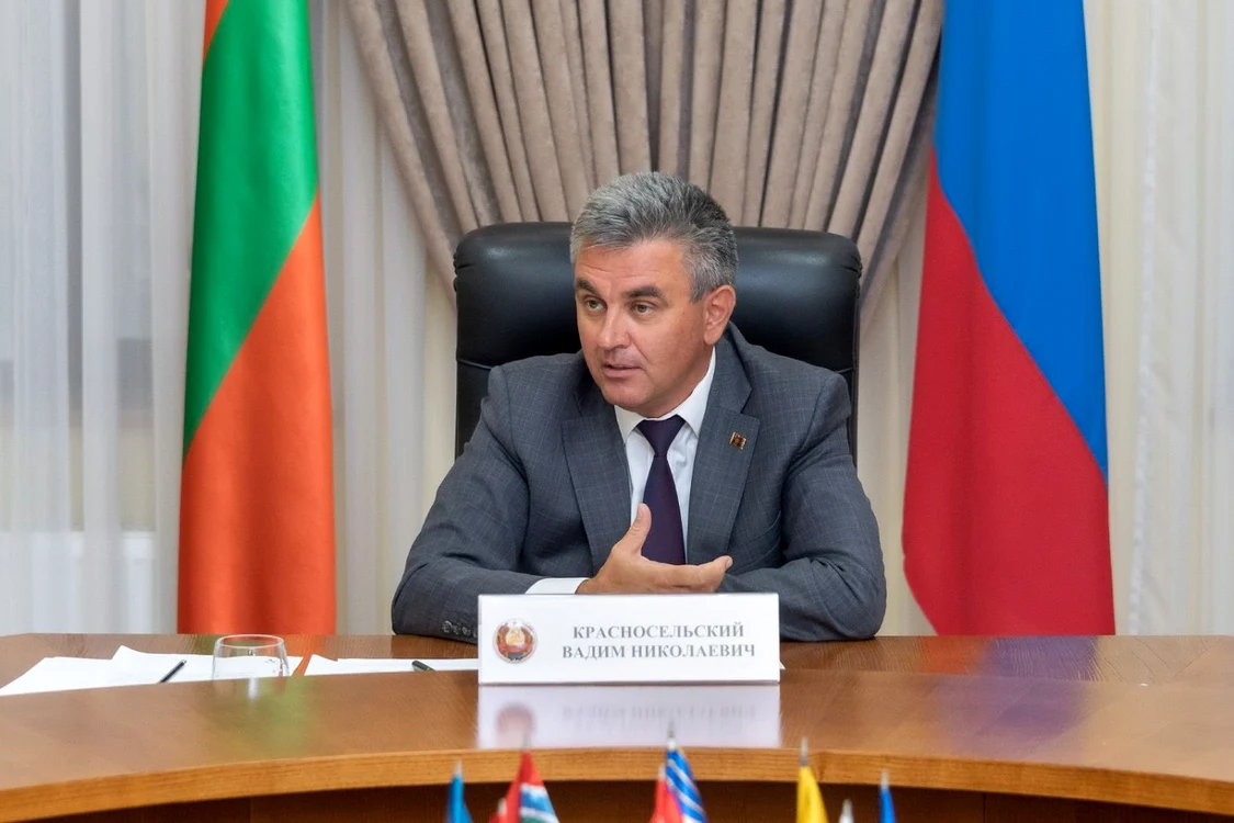 În imagine liderul de la Tiraspol, Vadim Krasnoselski