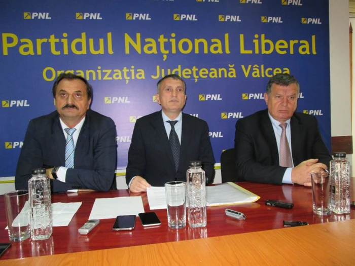 In luna octombrie, Mircia Gutău a fost prezentat drept candidatul PNL pentru Primăria Râmnicu Vâlcea. Foto Adevarul