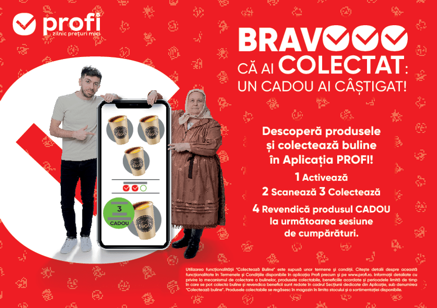 Mai multe avantaje cu aplicația Profi