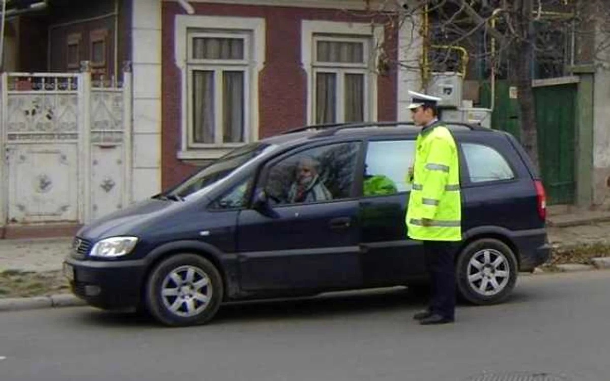 Sute de şoferi au fost traşi pe dreapta, în ultimele două zile