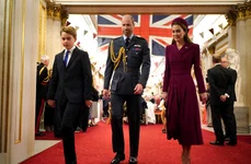 Prințul William, Kate Middleton, Prințul George  foto   Profimedia jpg