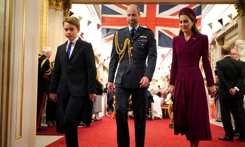 Prințul William, Kate Middleton, Prințul George  foto   Profimedia jpg