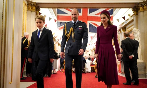 Prințul William, Kate Middleton, Prințul George  foto   Profimedia jpg
