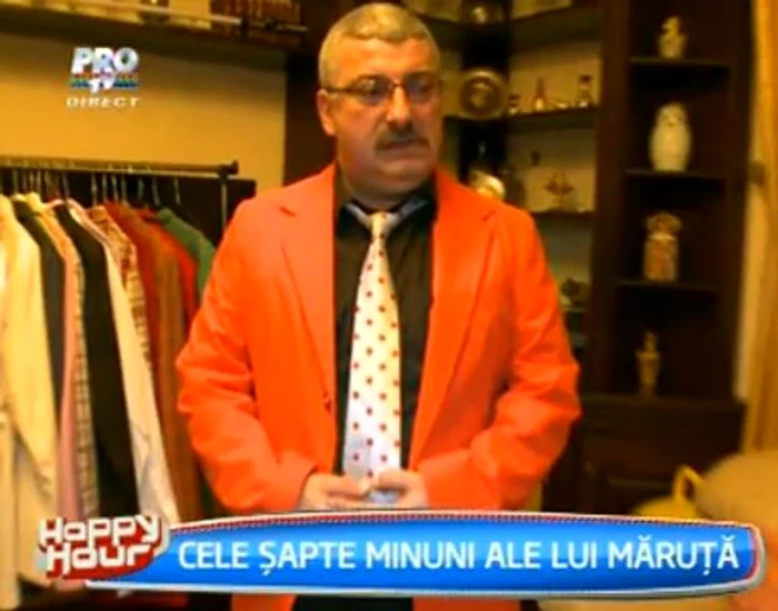 Prigoană a încercat hainele lui Măruţă