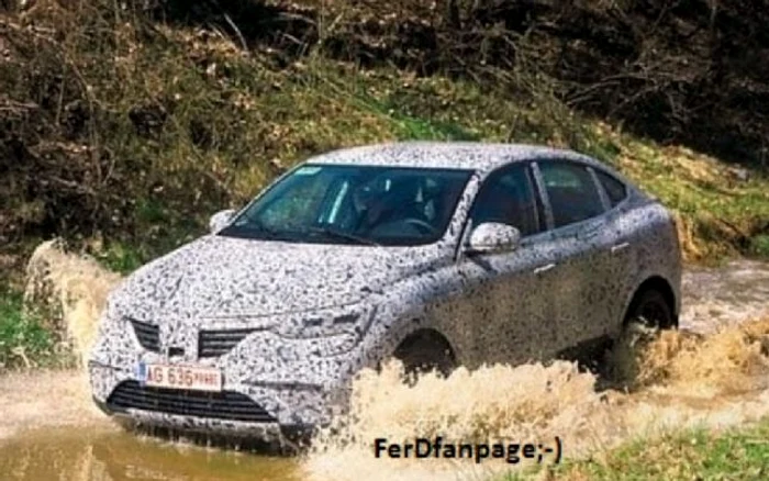 Maşina a fost surprinsă în timpul testelor FOTO Ferdfanpage Twitter