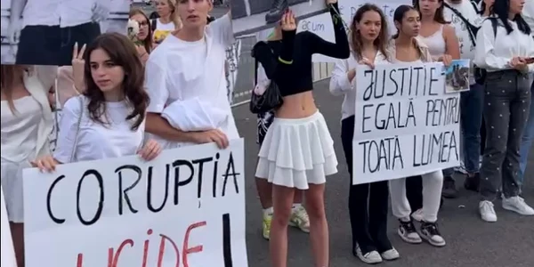 protest piata victoriei accident 2 mai captura video jpg