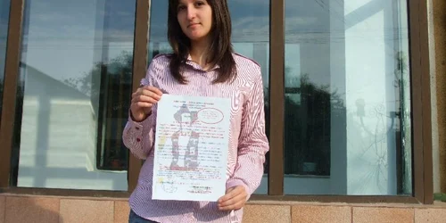 Dorina şi-a propus să publice primul ei volum de versuri foto: Mădălin Sofronie