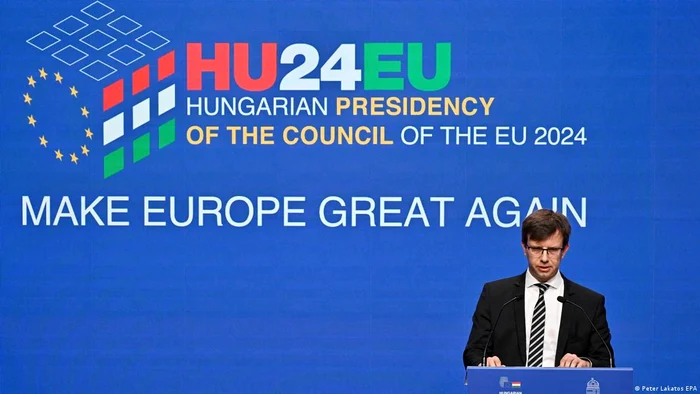 Ministrul afacerilor europene al Ungariei, Janos Boka, a provocat uimire cu sloganul lui Trump