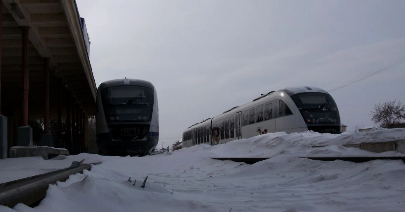 Circulaţie dificilă pe calea ferată Foto:Adevărul