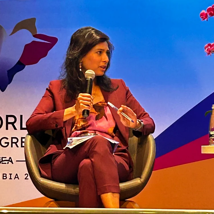 Gita Gopinath, economist șef al FMI FOTO: X