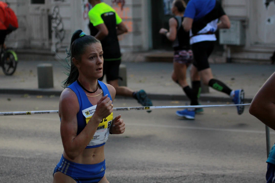 
    Adela Bălțoi a alergat din 2013 la Maratonul Internațional BucureștiFoto: Marian Burlacu  