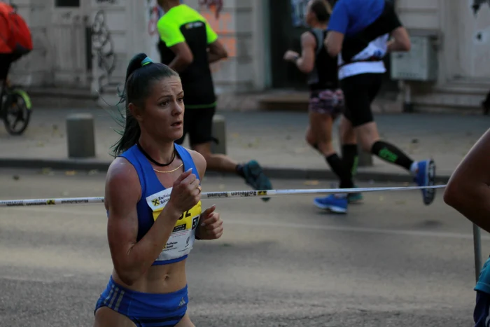 
    Adela Bălțoi a alergat din 2013 la Maratonul Internațional BucureștiFoto: Marian Burlacu  